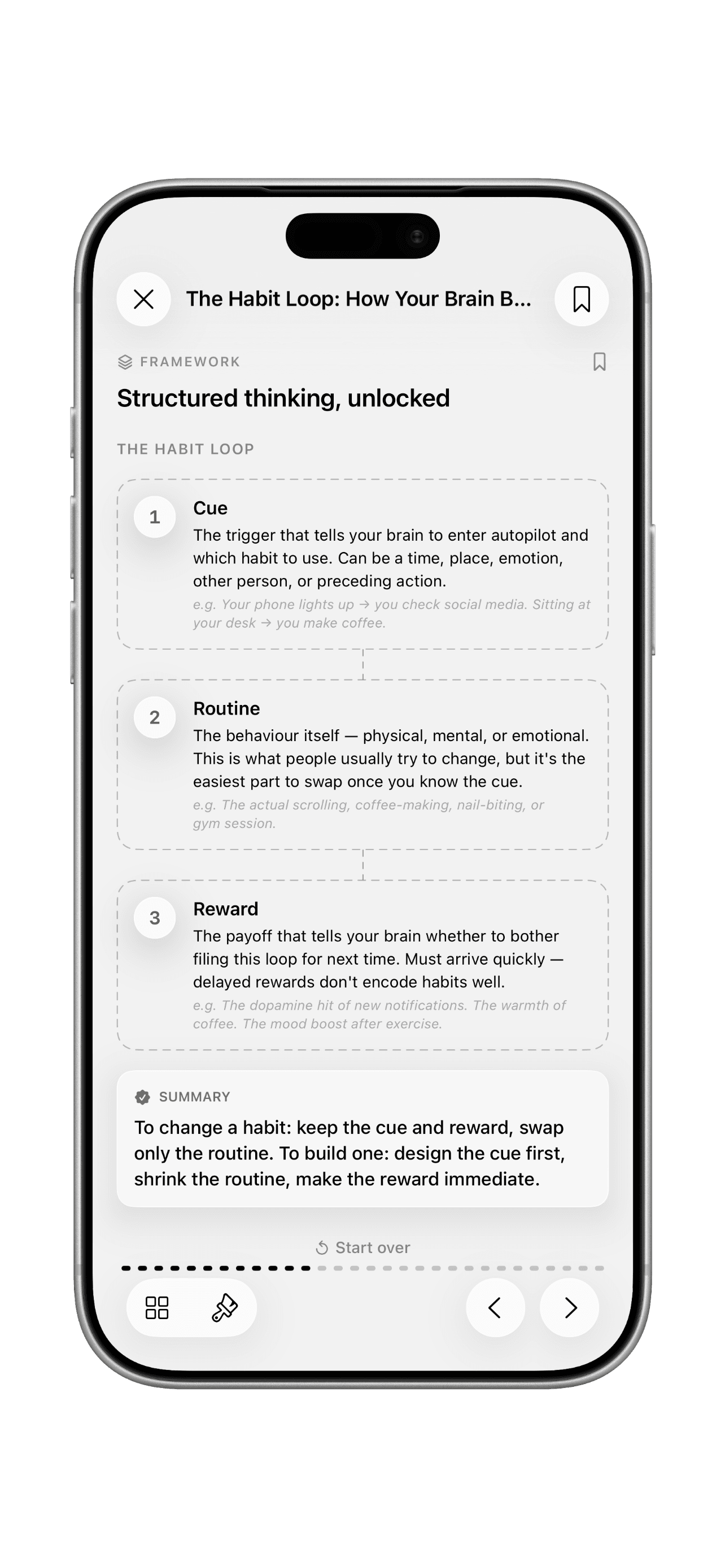 Yena framework breakdown of a concept